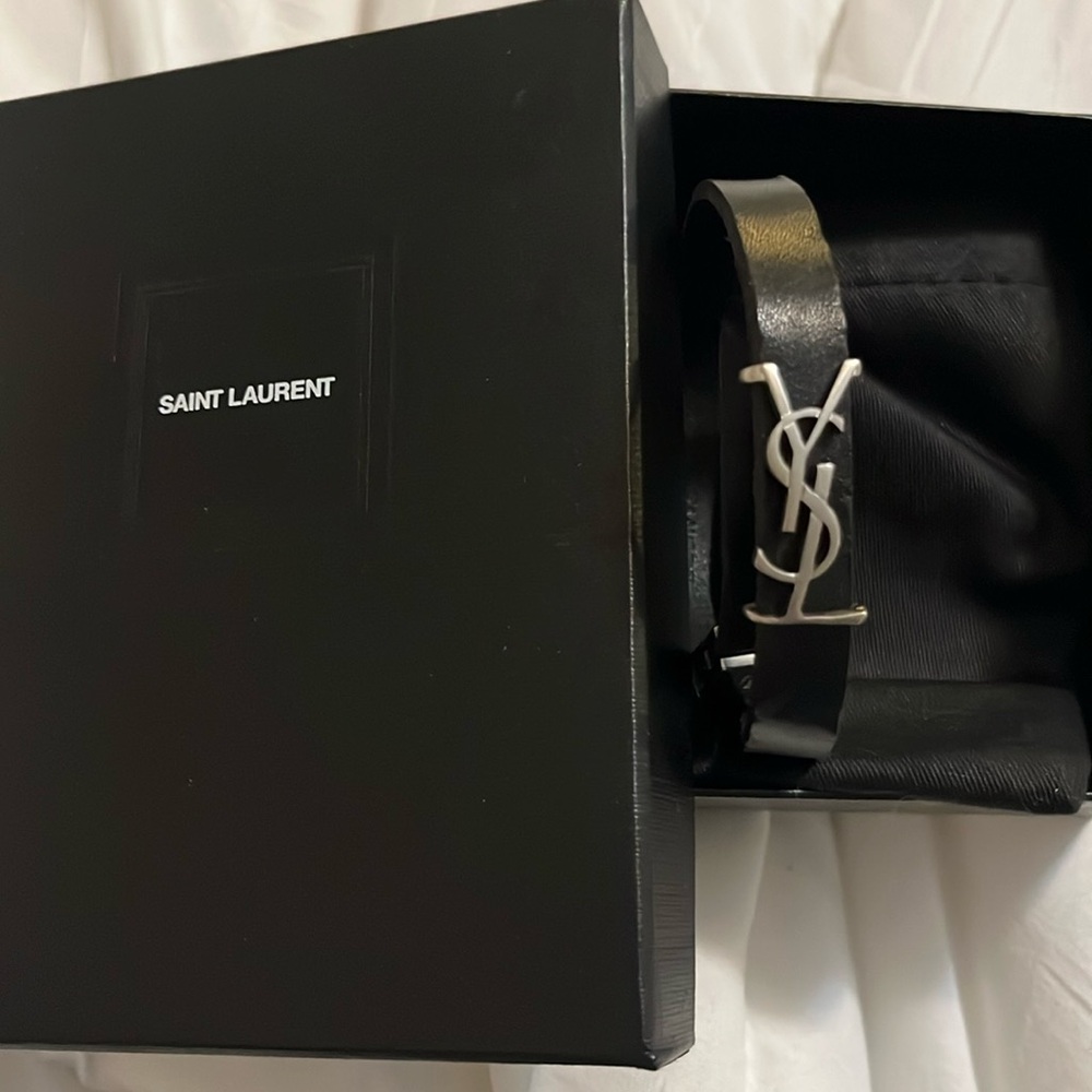 YSL wrap double bracelet
